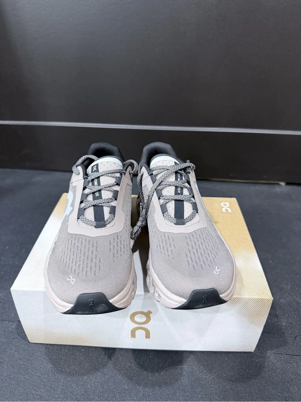 On Running light gray